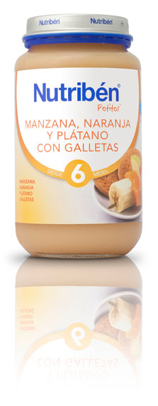 Potito Manzana Naranja Plátano