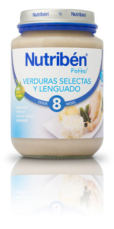 Potito Verduras y Lenguado