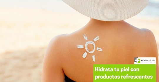 Este verano hidrata tu piel con productos refrescantes