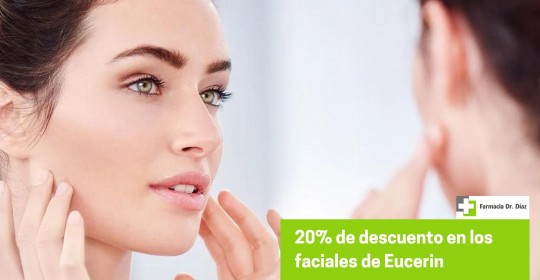 Los productos faciales de Eucerin, ahora con el 20% de descuento