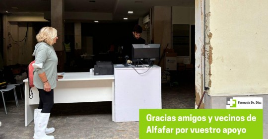Gracias, amigos y vecinos de Alfafar