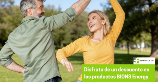 Bion3 Energy y Energy 50+, ahora con descuento