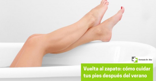 Vuelta al zapato cerrado: cómo cuidar los pies después del verano